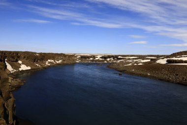 Jokulsa a Fjollum Kuzey İzlanda 'da bir nehirdir..