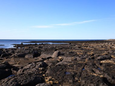Reykjanesskagi 'nin batı ucunda, Keflavik yakınlarında, Sudurnes bölgesinde..