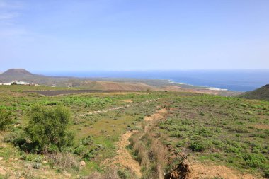 La Corona 'nın doğal anıtı Lanzarote' un korunan doğal bir bölgesidir.