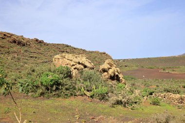 La Corona 'nın doğal anıtı Lanzarote' un korunan doğal bir bölgesidir.