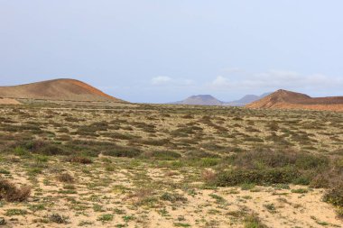 La Corona 'nın doğal anıtı Lanzarote' un korunan doğal bir bölgesidir.