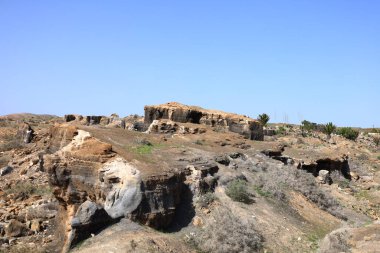 Stratified City, Lanzarote 'daki en eşsiz kaya oluşumlarından biridir.  