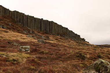 Gerduberg, Batı Peninsula Snaefellsnes 'de yer alan, kaba taneli bir bazalt kaya uçurumu.
