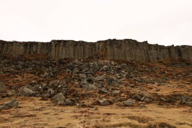 Gerduberg, Batı Peninsula Snaefellsnes 'de yer alan, kaba taneli bir bazalt kaya uçurumu.