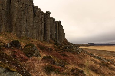 Gerduberg, Batı Peninsula Snaefellsnes 'de yer alan, kaba taneli bir bazalt kaya uçurumu.