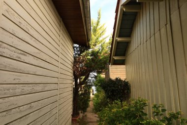 Arcachon havzasının kenarındaki Lege-Cap-Ferret kasabasında bulunan Çimen Köyü.