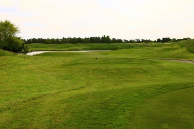 Le Golf National 'daki Albatros sahası Fransa' da Paris yakınlarında 18 delikli bir golf sahası.