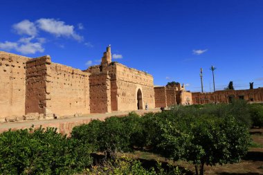 El Badi Sarayı, Marakeş, Fas 'taki harabe bir saray.