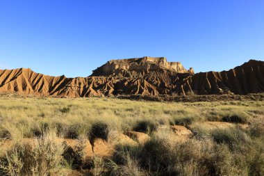 Bardenas Reales, İspanya 'da, Navarre' ın güneydoğusunda 39.200 hektarlık bir alana sahip yarı çöl bölgesi.