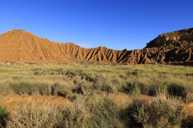 Bardenas Reales, İspanya 'da, Navarre' ın güneydoğusunda 39.200 hektarlık bir alana sahip yarı çöl bölgesi.