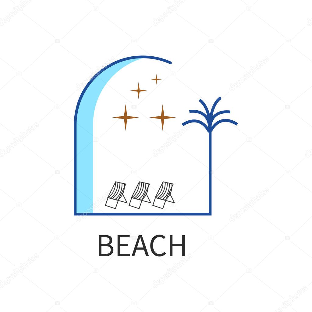 Tropical Beach Logo Templates for Resorts, Travel, and Summer Branding