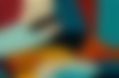 Bulanık eğimli arkaplan. Renkli yumuşak pankart şablonu. Bilgisayar ekranı duvar kağıdı. Basit Gradyan