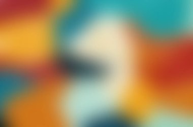 Bulanık eğimli arkaplan. Renkli yumuşak pankart şablonu. Bilgisayar ekranı duvar kağıdı. Basit Gradyan