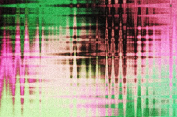 추상적 사이버 컴퓨터 디지털 디자인 가상이죠 신호가 고장났다 지향적 색깔의 — 스톡 사진