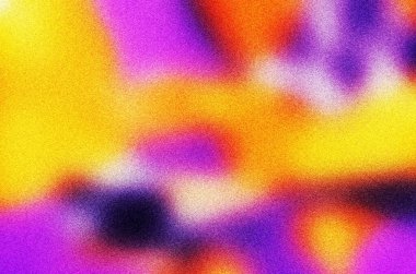 Bulanık kumlu gradyan arkaplan dokusu. Renkli dijital tahıl yumuşak ses efekti deseni. Lo-fi çok renkli eski model. VHS Arıza Dokusu