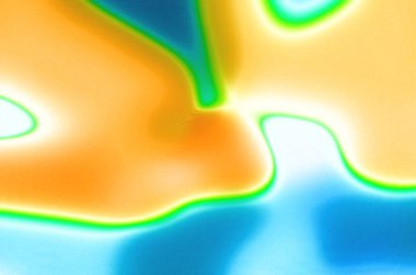 Bulanık buğulu gradyan arkaplan. Renkli dijital tahıl yumuşak ses efekti deseni. Lo-fi çok renkli eski model. VHS Arıza Dokusu