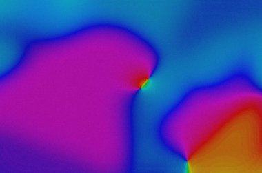 Bulanık buğulu gradyan arkaplan. Renkli dijital tahıl yumuşak ses efekti deseni. Lo-fi çok renkli eski model. VHS Arıza Dokusu