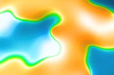 Bulanık buğulu gradyan arkaplan. Renkli dijital tahıl yumuşak ses efekti deseni. Lo-fi çok renkli eski model. VHS Arıza Dokusu