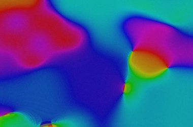 Bulanık buğulu gradyan arkaplan. Renkli dijital tahıl yumuşak ses efekti deseni. Lo-fi çok renkli eski model. VHS Arıza Dokusu