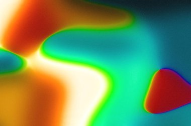 Bulanık buğulu gradyan arkaplan. Renkli dijital tahıl yumuşak ses efekti deseni. Lo-fi çok renkli eski model. VHS Arıza Dokusu