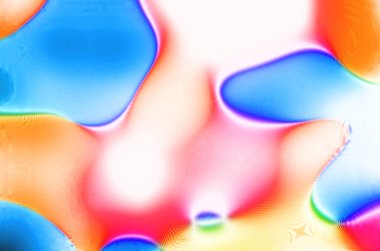 Bulanık buğulu gradyan arkaplan. Renkli dijital tahıl yumuşak ses efekti deseni. Lo-fi çok renkli eski model. VHS Arıza Dokusu