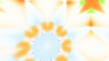 Yumuşak Grain desenli soyut Radyasyon Patlaması, Psikedelik Biçimli Simetrik Parıltı Şablonu, İnce Gürültülü Dairesel Abstrakt, Gradyan Akımlı Kaleydoskopik Yıldız Patlaması