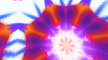 Yumuşak Grain desenli soyut Radyasyon Patlaması, Psikedelik Biçimli Simetrik Parıltı Şablonu, İnce Gürültülü Dairesel Abstrakt, Gradyan Akımlı Kaleydoskopik Yıldız Patlaması