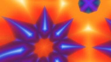 Yumuşak Grain desenli soyut Radyasyon Patlaması, Psikedelik Biçimli Simetrik Parıltı Şablonu, İnce Gürültülü Dairesel Abstrakt, Gradyan Akımlı Kaleydoskopik Yıldız Patlaması