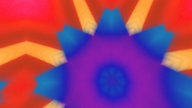 Yumuşak Grain desenli soyut Radyasyon Patlaması, Psikedelik Biçimli Simetrik Parıltı Şablonu, İnce Gürültülü Dairesel Abstrakt, Gradyan Akımlı Kaleydoskopik Yıldız Patlaması