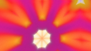 Yumuşak Grain desenli soyut Radyasyon Patlaması, Psikedelik Biçimli Simetrik Parıltı Şablonu, İnce Gürültülü Dairesel Abstrakt, Gradyan Akımlı Kaleydoskopik Yıldız Patlaması