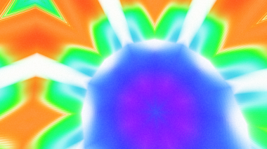 Yumuşak Grain desenli soyut Radyasyon Patlaması, Psikedelik Biçimli Simetrik Parıltı Şablonu, İnce Gürültülü Dairesel Abstrakt, Gradyan Akımlı Kaleydoskopik Yıldız Patlaması