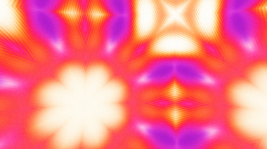 Yumuşak Grain desenli soyut Radyasyon Patlaması, Psikedelik Biçimli Simetrik Parıltı Şablonu, İnce Gürültülü Dairesel Abstrakt, Gradyan Akımlı Kaleydoskopik Yıldız Patlaması