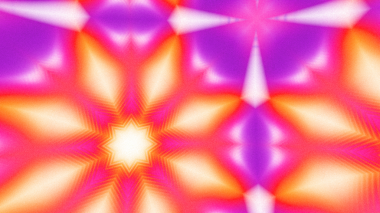 Yumuşak Grain desenli soyut Radyasyon Patlaması, Psikedelik Biçimli Simetrik Parıltı Şablonu, İnce Gürültülü Dairesel Abstrakt, Gradyan Akımlı Kaleydoskopik Yıldız Patlaması