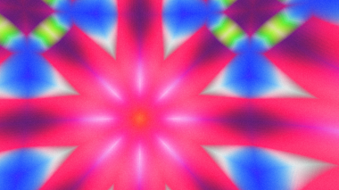 Yumuşak Grain desenli soyut Radyasyon Patlaması, Psikedelik Biçimli Simetrik Parıltı Şablonu, İnce Gürültülü Dairesel Abstrakt, Gradyan Akımlı Kaleydoskopik Yıldız Patlaması