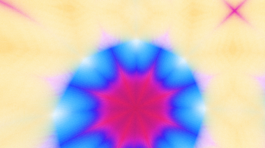 Yumuşak Grain desenli soyut Radyasyon Patlaması, Psikedelik Biçimli Simetrik Parıltı Şablonu, İnce Gürültülü Dairesel Abstrakt, Gradyan Akımlı Kaleydoskopik Yıldız Patlaması