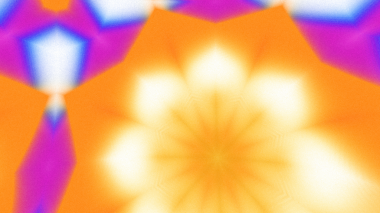 Yumuşak Grain desenli soyut Radyasyon Patlaması, Psikedelik Biçimli Simetrik Parıltı Şablonu, İnce Gürültülü Dairesel Abstrakt, Gradyan Akımlı Kaleydoskopik Yıldız Patlaması