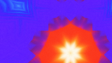 Yumuşak Grain desenli soyut Radyasyon Patlaması, Psikedelik Biçimli Simetrik Parıltı Şablonu, İnce Gürültülü Dairesel Abstrakt, Gradyan Akımlı Kaleydoskopik Yıldız Patlaması