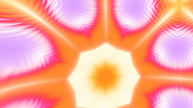 Yumuşak Grain desenli soyut Radyasyon Patlaması, Psikedelik Biçimli Simetrik Parıltı Şablonu, İnce Gürültülü Dairesel Abstrakt, Gradyan Akımlı Kaleydoskopik Yıldız Patlaması