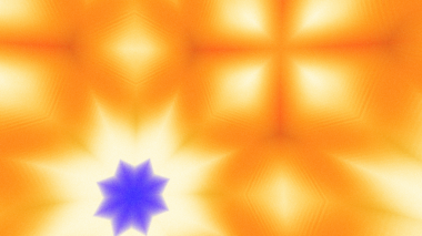 Yumuşak Grain desenli soyut Radyasyon Patlaması, Psikedelik Biçimli Simetrik Parıltı Şablonu, İnce Gürültülü Dairesel Abstrakt, Gradyan Akımlı Kaleydoskopik Yıldız Patlaması