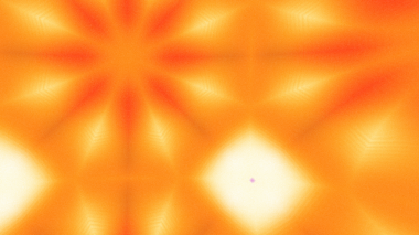Yumuşak Grain desenli soyut Radyasyon Patlaması, Psikedelik Biçimli Simetrik Parıltı Şablonu, İnce Gürültülü Dairesel Abstrakt, Gradyan Akımlı Kaleydoskopik Yıldız Patlaması