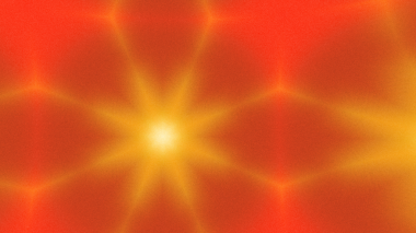 Yumuşak Grain desenli soyut Radyasyon Patlaması, Psikedelik Biçimli Simetrik Parıltı Şablonu, İnce Gürültülü Dairesel Abstrakt, Gradyan Akımlı Kaleydoskopik Yıldız Patlaması