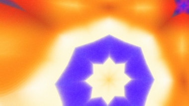 Yumuşak Grain desenli soyut Radyasyon Patlaması, Psikedelik Biçimli Simetrik Parıltı Şablonu, İnce Gürültülü Dairesel Abstrakt, Gradyan Akımlı Kaleydoskopik Yıldız Patlaması