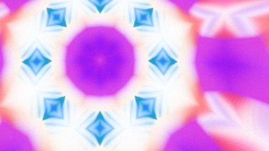 Yumuşak Grain desenli soyut Radyasyon Patlaması, Psikedelik Biçimli Simetrik Parıltı Şablonu, İnce Gürültülü Dairesel Abstrakt, Gradyan Akımlı Kaleydoskopik Yıldız Patlaması