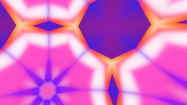 Yumuşak Grain desenli soyut Radyasyon Patlaması, Psikedelik Biçimli Simetrik Parıltı Şablonu, İnce Gürültülü Dairesel Abstrakt, Gradyan Akımlı Kaleydoskopik Yıldız Patlaması