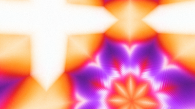 Yumuşak Grain desenli soyut Radyasyon Patlaması, Psikedelik Biçimli Simetrik Parıltı Şablonu, İnce Gürültülü Dairesel Abstrakt, Gradyan Akımlı Kaleydoskopik Yıldız Patlaması