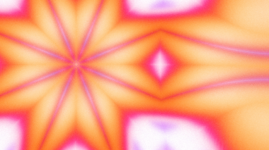 Yumuşak Grain desenli soyut Radyasyon Patlaması, Psikedelik Biçimli Simetrik Parıltı Şablonu, İnce Gürültülü Dairesel Abstrakt, Gradyan Akımlı Kaleydoskopik Yıldız Patlaması