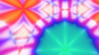 Yumuşak Grain desenli soyut Radyasyon Patlaması, Psikedelik Biçimli Simetrik Parıltı Şablonu, İnce Gürültülü Dairesel Abstrakt, Gradyan Akımlı Kaleydoskopik Yıldız Patlaması