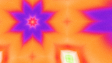 Yumuşak Grain desenli soyut Radyasyon Patlaması, Psikedelik Biçimli Simetrik Parıltı Şablonu, İnce Gürültülü Dairesel Abstrakt, Gradyan Akımlı Kaleydoskopik Yıldız Patlaması