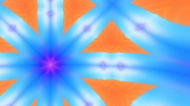 Yumuşak Grain desenli soyut Radyasyon Patlaması, Psikedelik Biçimli Simetrik Parıltı Şablonu, İnce Gürültülü Dairesel Abstrakt, Gradyan Akımlı Kaleydoskopik Yıldız Patlaması