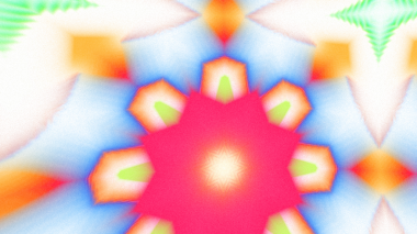 Yumuşak Grain desenli soyut Radyasyon Patlaması, Psikedelik Biçimli Simetrik Parıltı Şablonu, İnce Gürültülü Dairesel Abstrakt, Gradyan Akımlı Kaleydoskopik Yıldız Patlaması